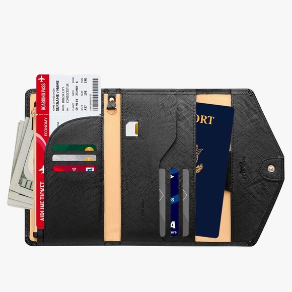 Zoppen passport holder/travel wallet - Picture 5 of 8